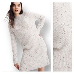 MADEWELL Donegal Northfield Mockneck Sweater Dress in Coziest Yarn Size XXS